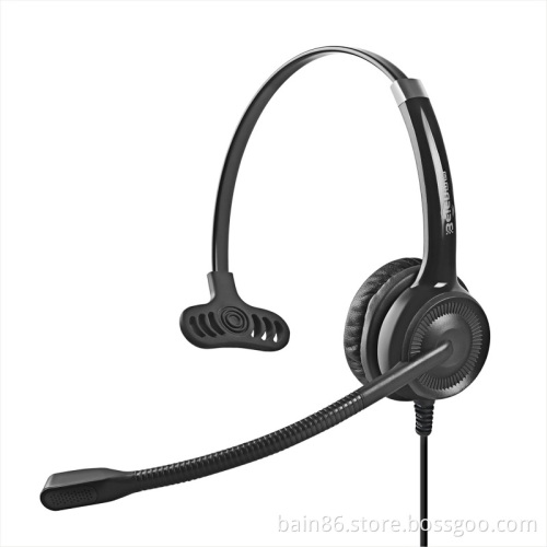 CS11 USB over-ear headset with microphone call center game music headset